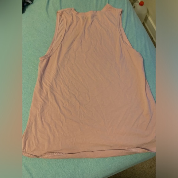 Light Pink Pineapple Tank Top Unknown Brand Size XL - Picture 9 of 9